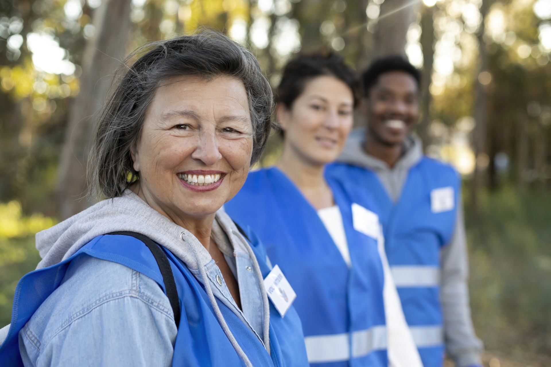 Care agency staff members working as a team. Care agency staff members working as a team.